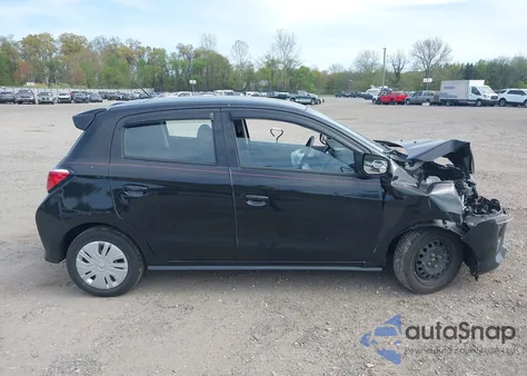 2021 Mitsubishi Mirage Carbonite Edition/Es/Le from USA, damaged, VIN ML32AUHJ9MH001037